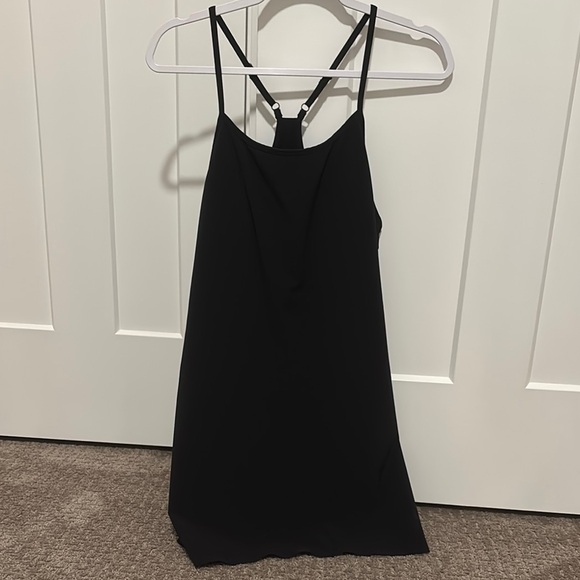 All in Motion Racerback Athletic Dress with Built-in Romper and Pockets - Picture 1 of 5